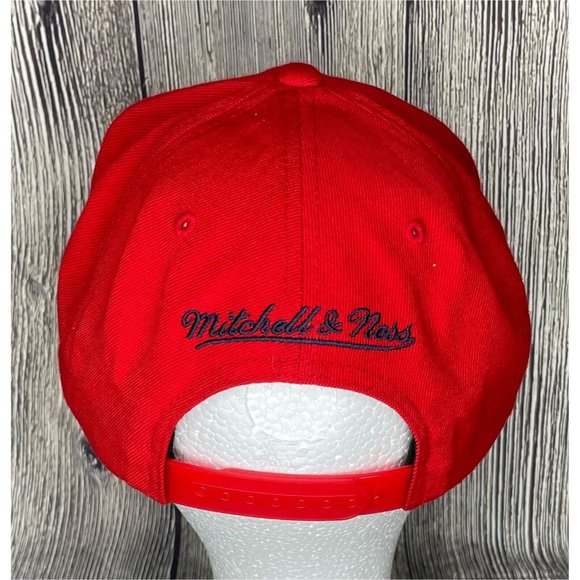 Atlanta Hawks Mitchell & Ness NBA Basketball Club Snapback Hat Cap Adjustable - Picture 3 of 6